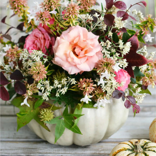 Floral Pumpkin arrangements | October image