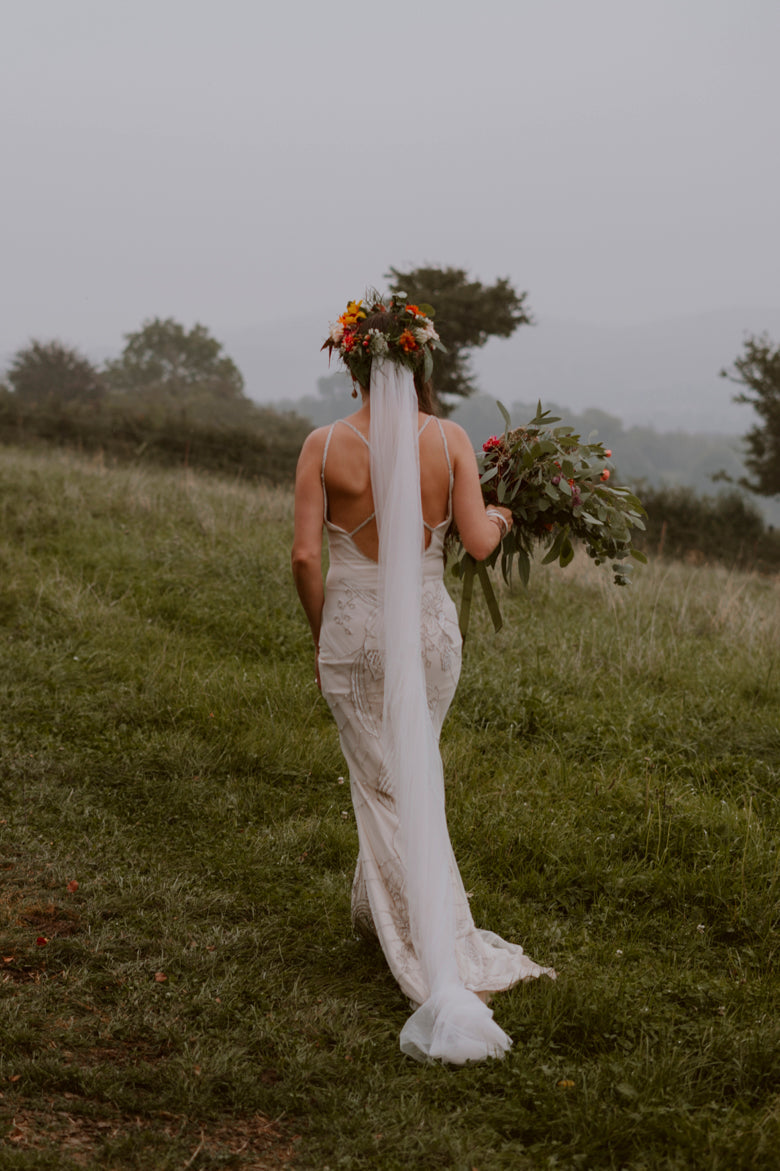 Natural Wild Wedding Flowers