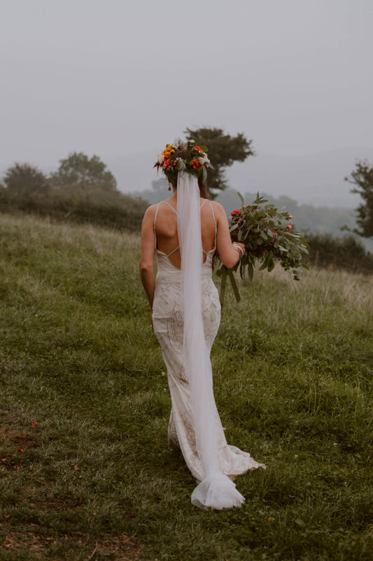 Natural Wild Wedding Flowers