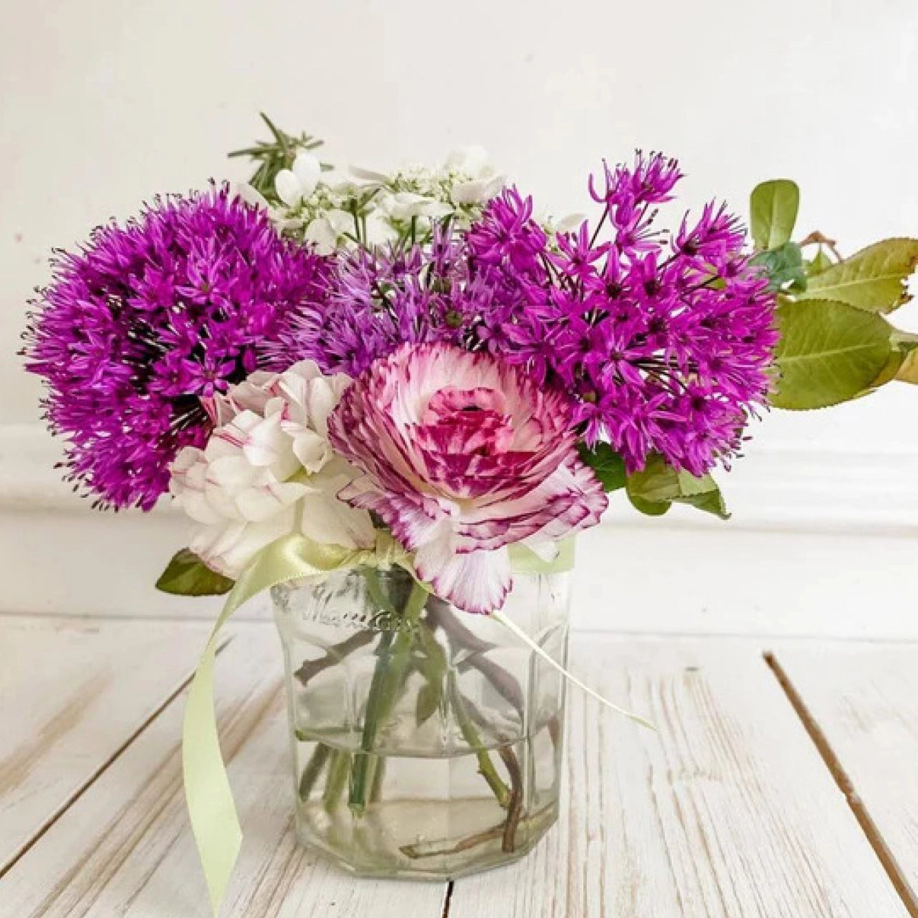 Children's Jam Jar Flowers | August