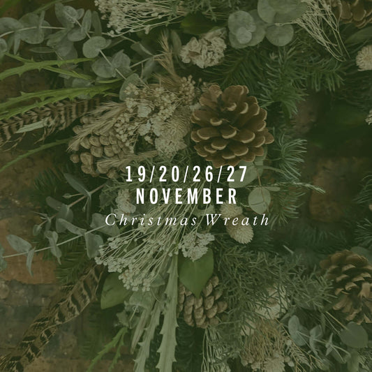 Christmas wreath workshop November