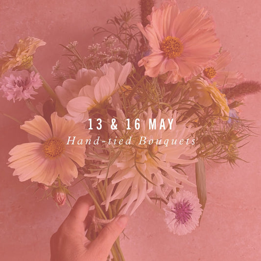 Hand-tied bouquets | May