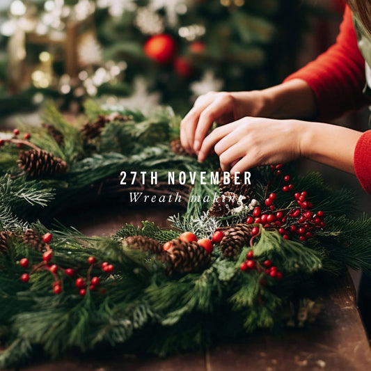 Christmas Wreath Workshop Nov 27th